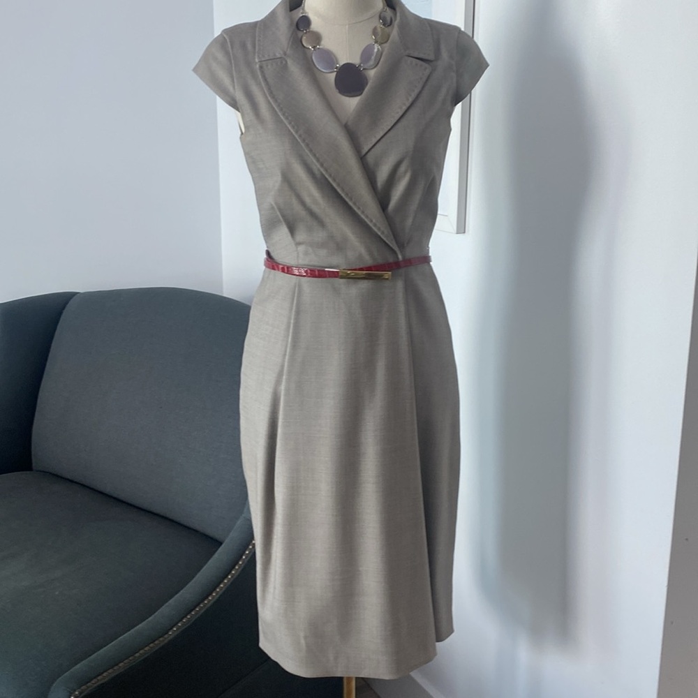 Max Mara Virgin Wool Silk Dress - Picture 7 of 9